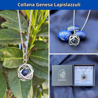 Set 10 Collane Genesa con Pietra Naturale