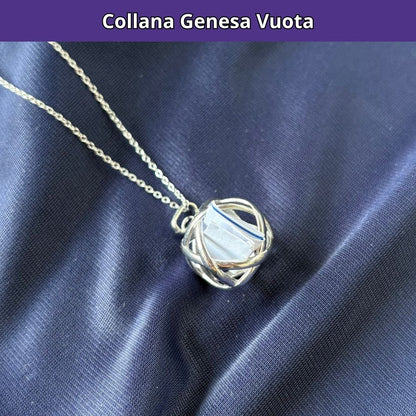Collana Genesa Vuota (Acciaio Inox)