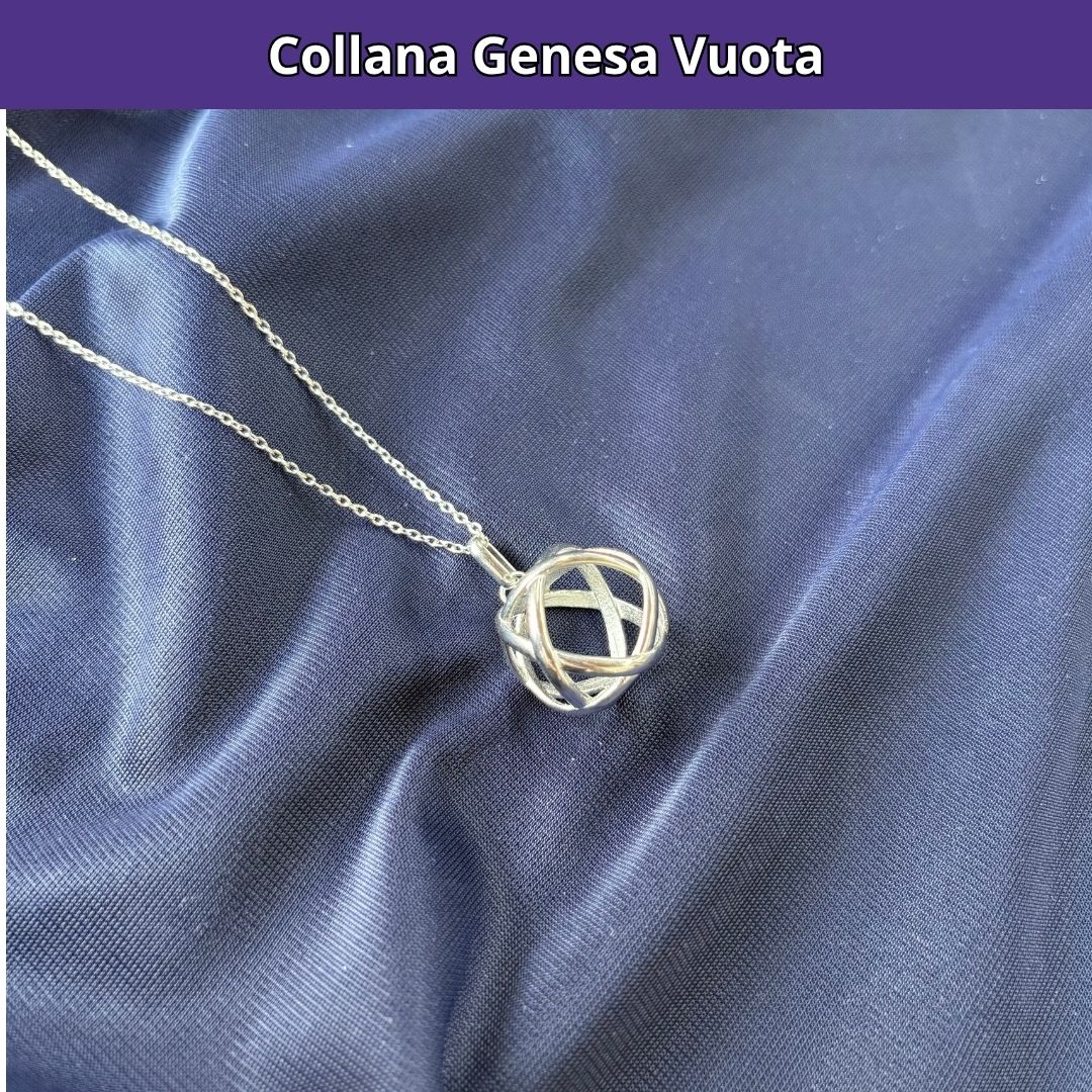 Collana Genesa Vuota (Acciaio Inox)