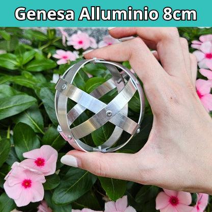 Genesa Crystal Alluminio 8cm