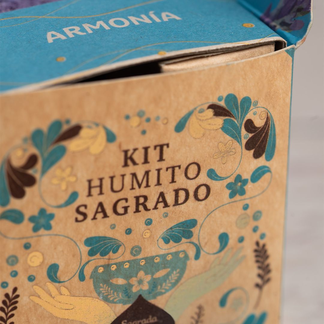 Kit humito incenso small smudge - Armonia (Sagrada Madre)