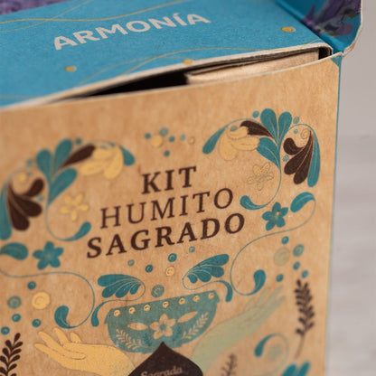 Kit humito incenso small smudge - Armonia (Sagrada Madre)