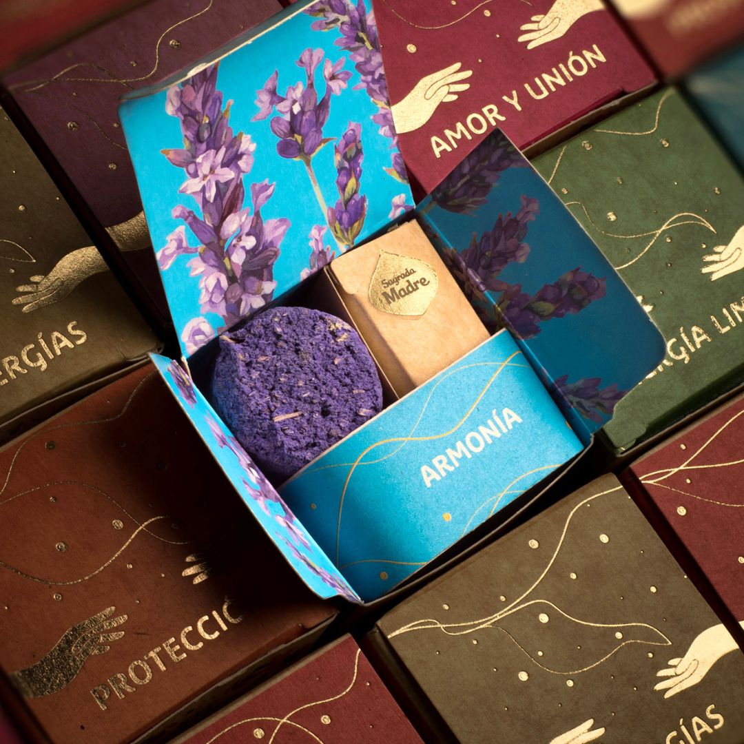 Kit humito incenso small smudge - Armonia (Sagrada Madre)