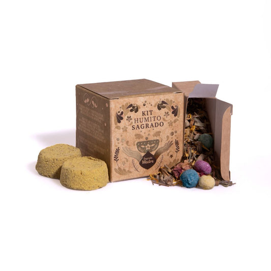 Kit humito incenso small smudge - 7 Energias (Sagrada Madre)