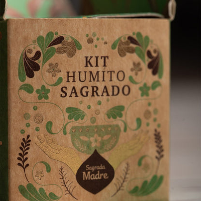 Kit humito incenso small smudge - Energia Limpia (Sagrada Madre)