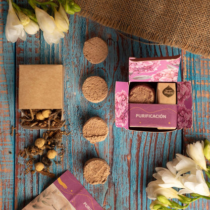 Kit humito incenso small smudge - Purification (Sagrada Madre)