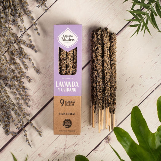 Linea Herbal - Lavanda Frankincense 9pz (Sagrada Madre)