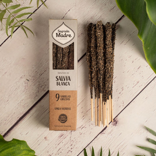 Linea Herbal - Salvia Bianca 9pz (Sagrada Madre)
