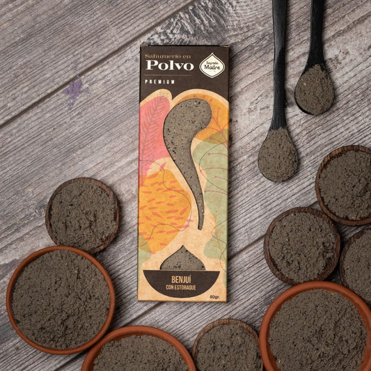 Linea Polvere di Incenso 60g - Benjui e Storach (Sagrada Madre)