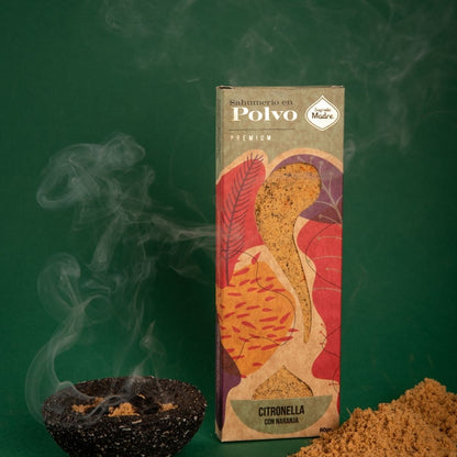 Linea Polvere di Incenso 60g - Citronella e Arancia