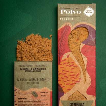 Linea Polvere di Incenso 60g - Citronella e Arancia