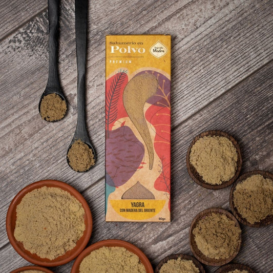 Linea Polvere di Incenso 60g - Yagra Legni Orientali (Sagrada Madre)