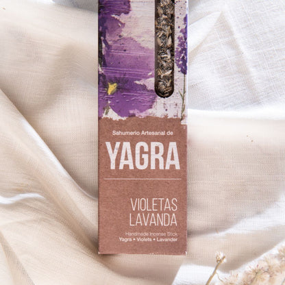 Linea Incenso Yagra -  Violetta e Lavanda (Sagrada Madre)