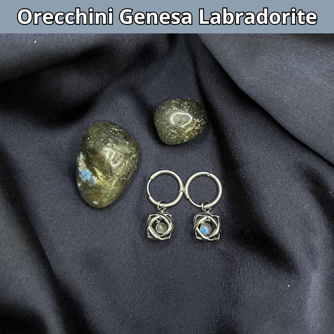 Orecchini Genesa Labradorite