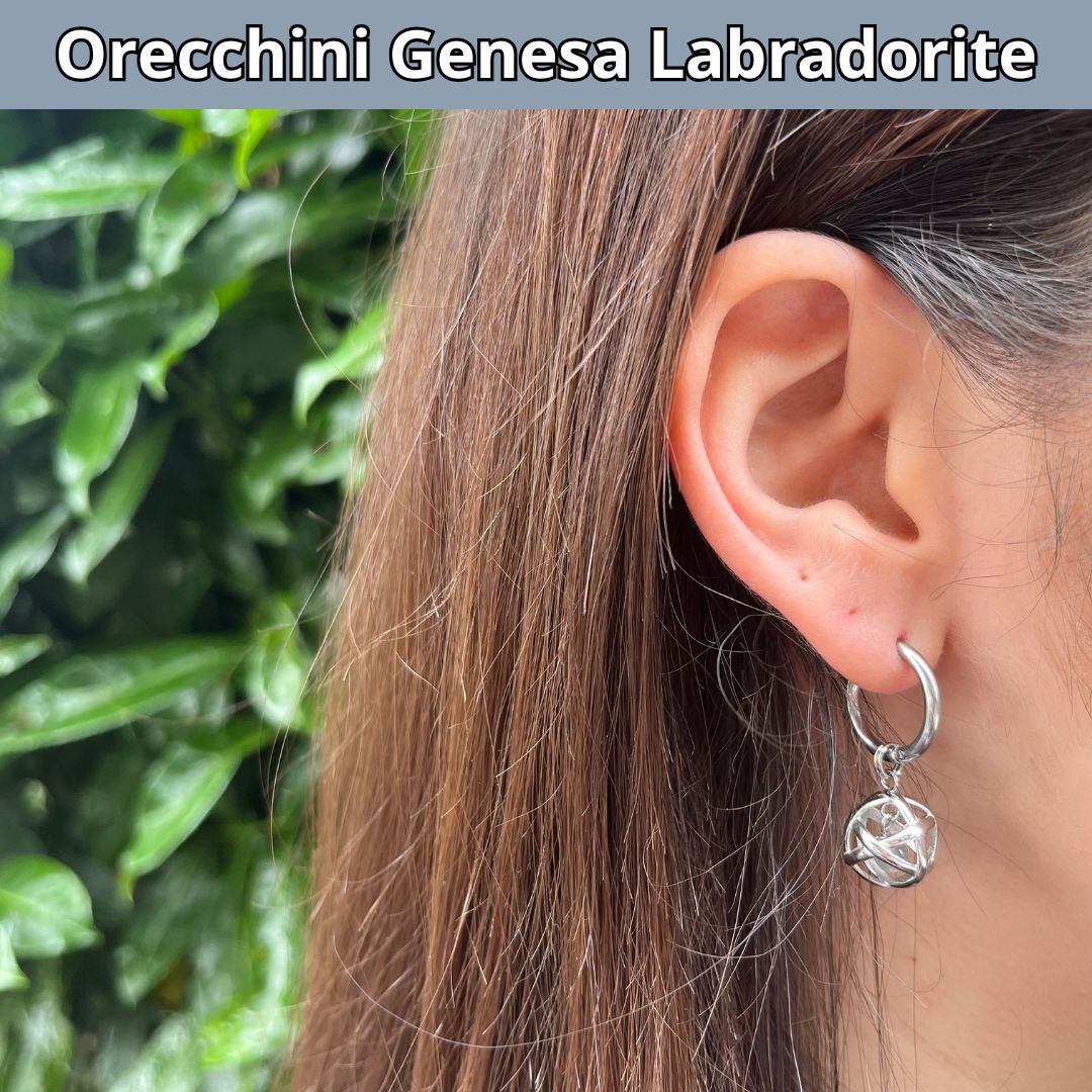 Orecchini Genesa Labradorite
