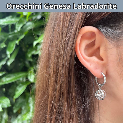 Orecchini Genesa Labradorite