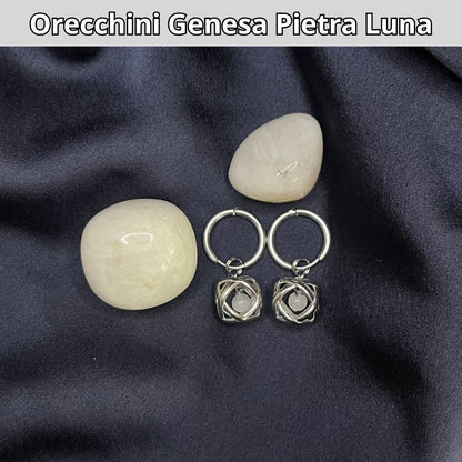Orecchini Genesa Pietra Luna