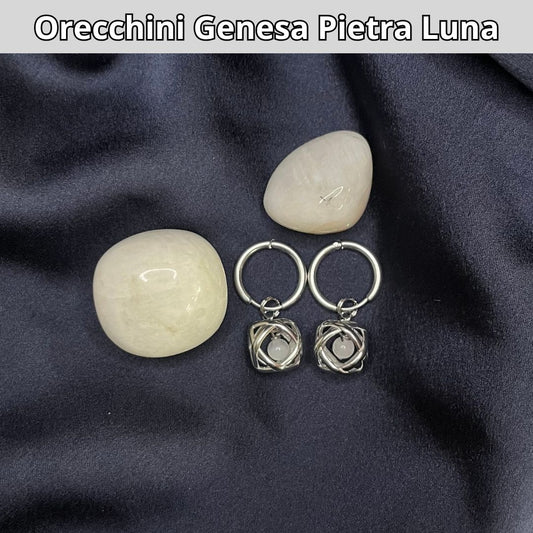 Orecchini Genesa Pietra Luna