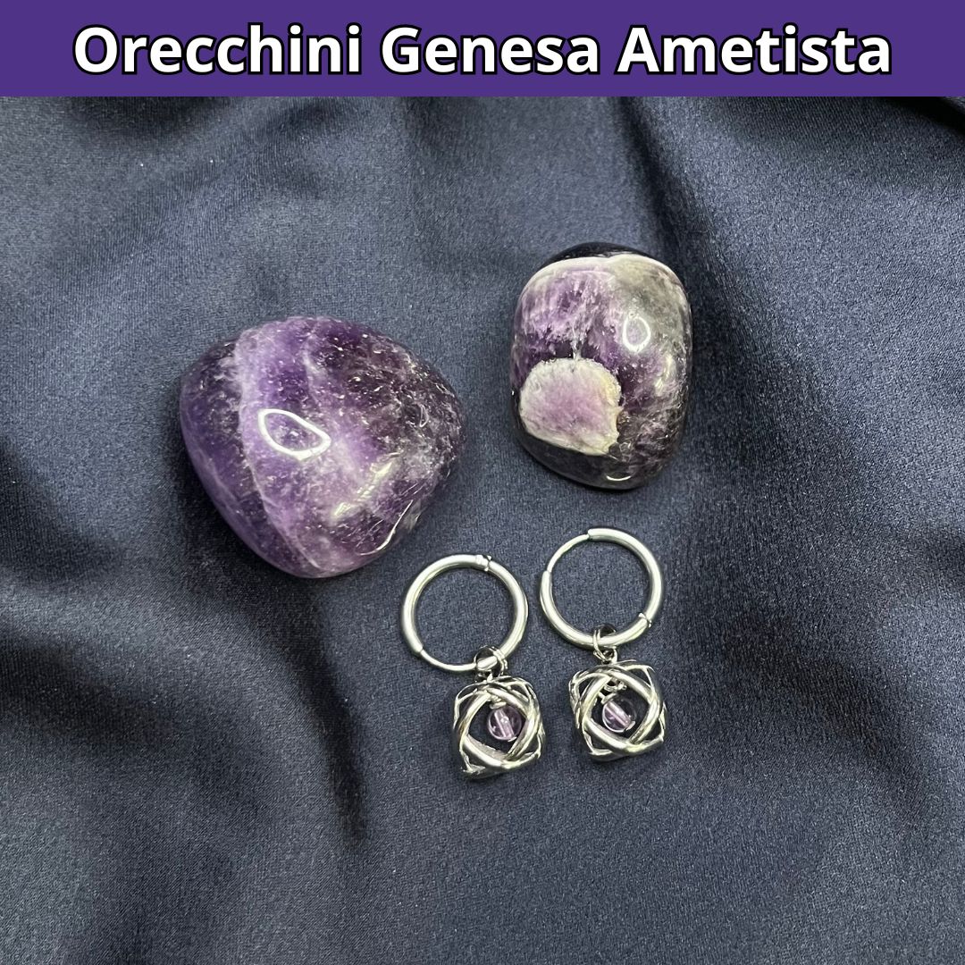 Orecchini Genesa Ametista