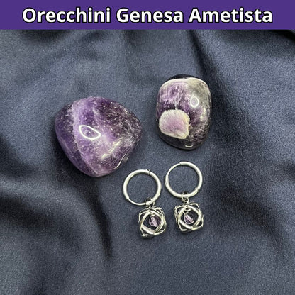 Orecchini Genesa Ametista