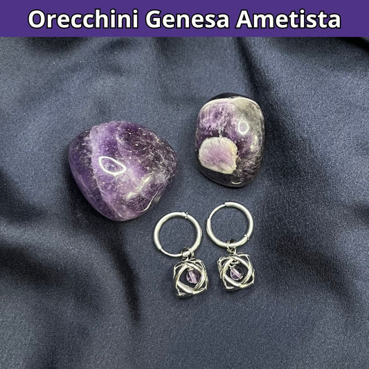 Orecchini Genesa Ametista