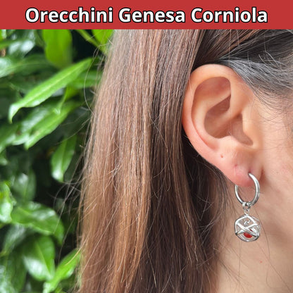 Orecchini Genesa Corniola