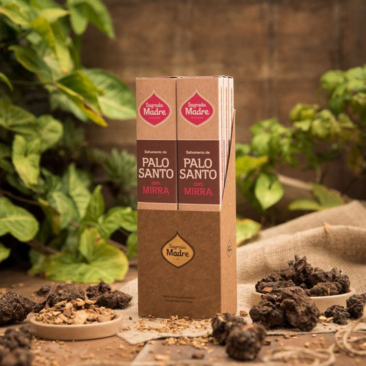 Linea Palo Santo - Mirra, 8 pz (Sagrada Madre)