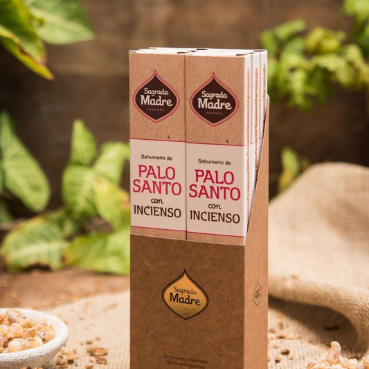 Linea Palo Santo - Frankincense, 8 pz (Sagrada Madre)