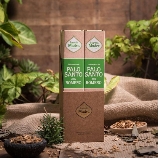 Linea Palo Santo - Rosmarino, 8 pz (Sagrada Madre)