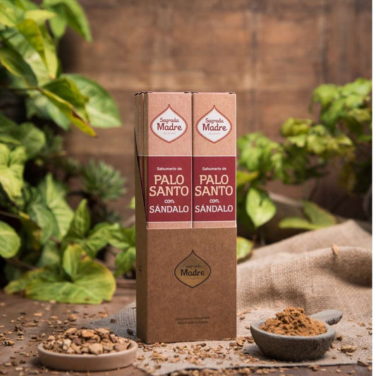 Linea Palo Santo - Sandalo, 8 pz (Sagrada Madre)
