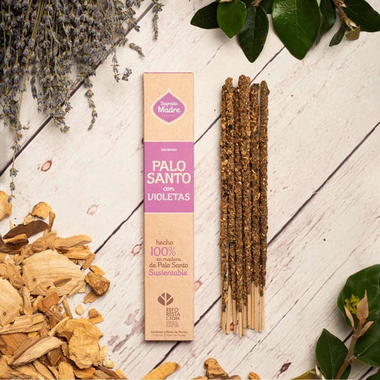 Linea Palo Santo - Violetta, 8 pz (Sagrada Madre)