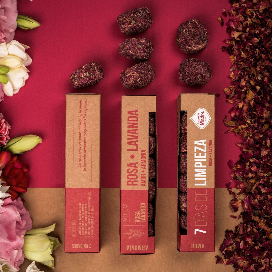 Linea Pastillas 7 Dias - Rosa e Lavanda