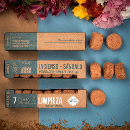 Linea Pastillas 7 Dias - Sandalo e Frankincense