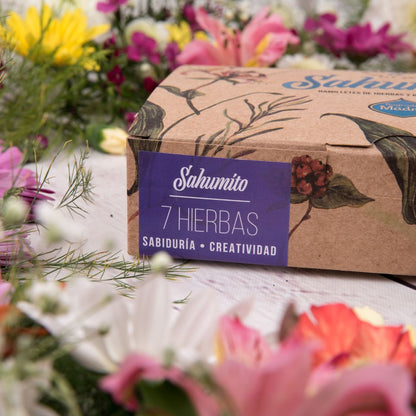 Linea Sahumitos Small Smudge x5 7 Herbs