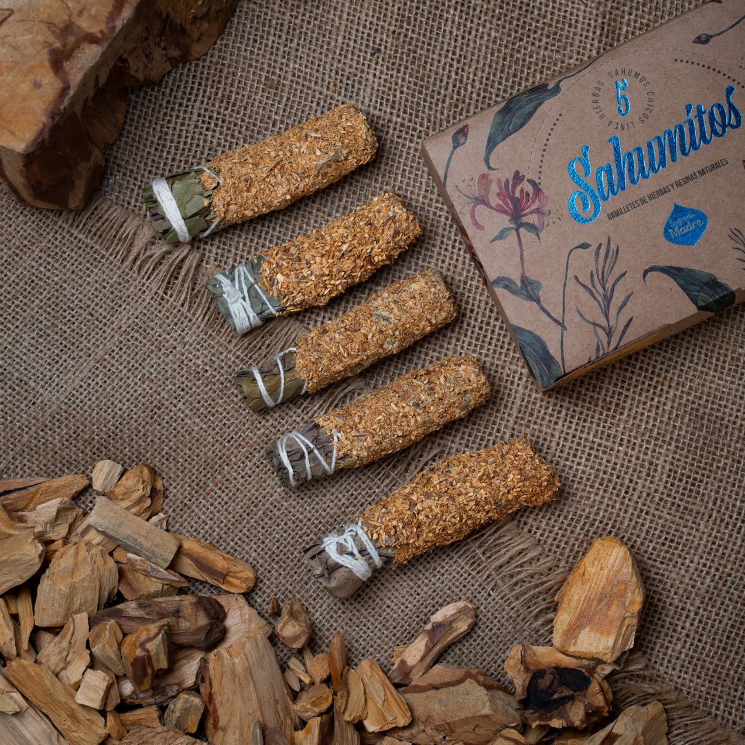 Linea Sahumitos Small Smudge x5 Palo Santo