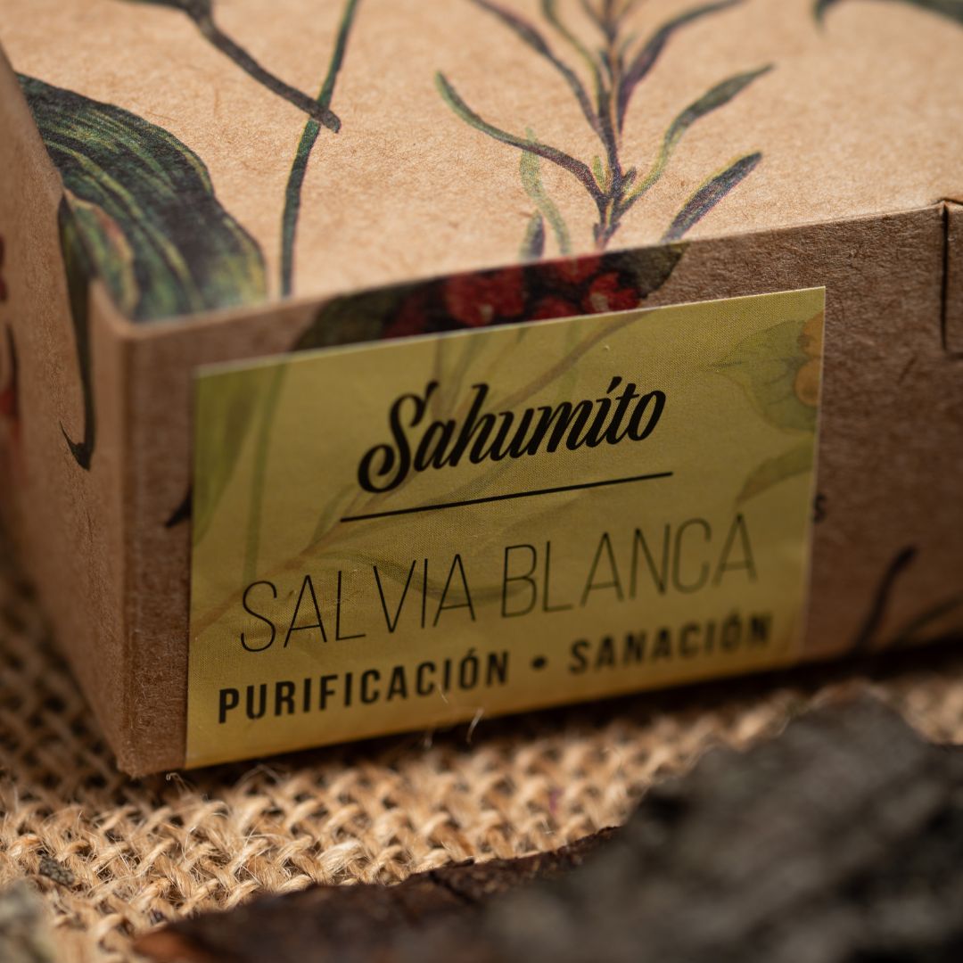 Linea Sahumitos Small Smudge x5 White Sage