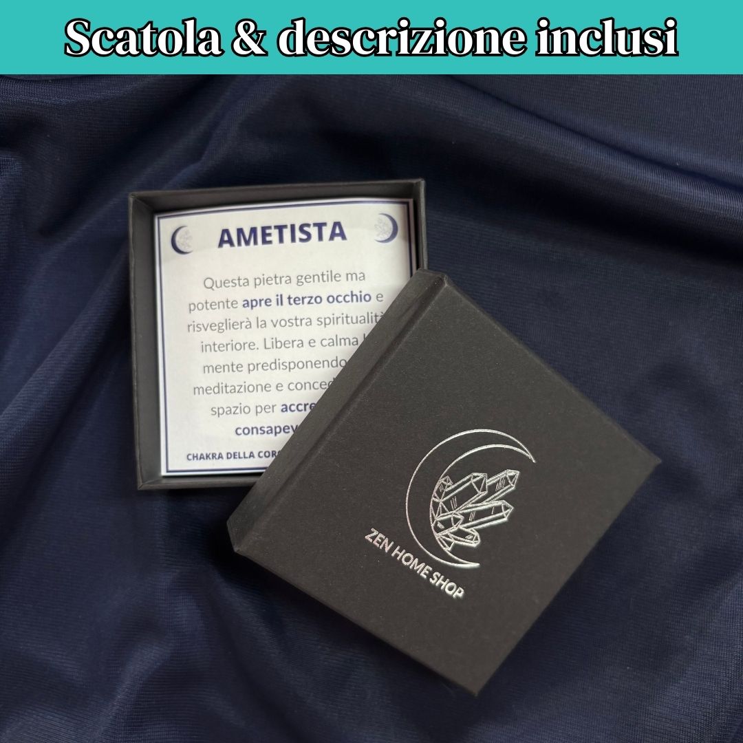 Bracciale Venere Ametista da 8mm