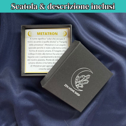Collana Regolabile Metatron grande 3,7 cm (acciaio inox)