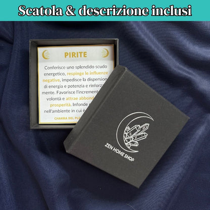 Collana Regolabile Genesa Pirite (Acciaio Inox)